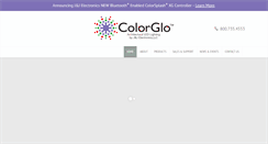 Desktop Screenshot of colorgloledlighting.com